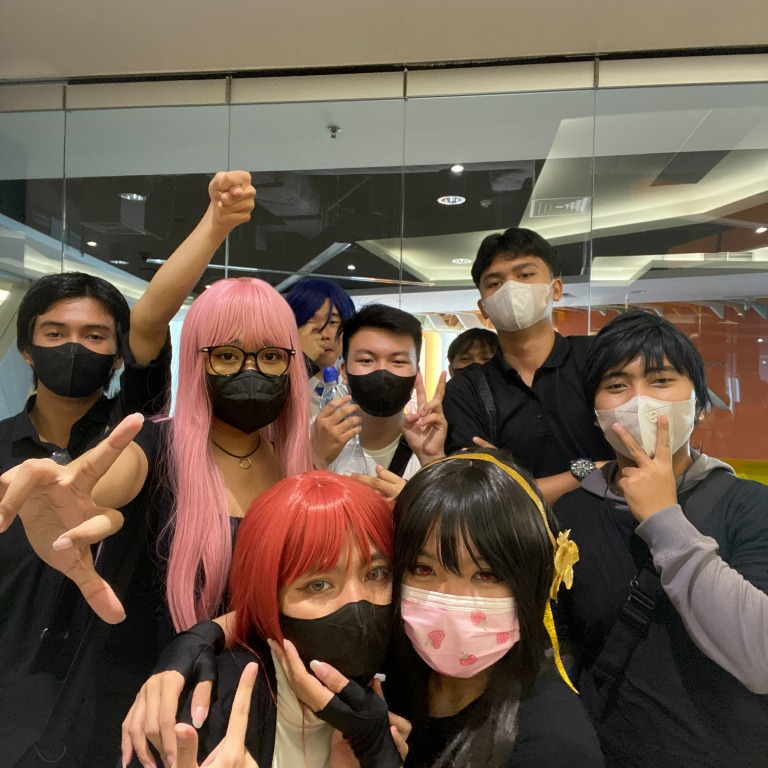 Cosplay memory 22 with friends